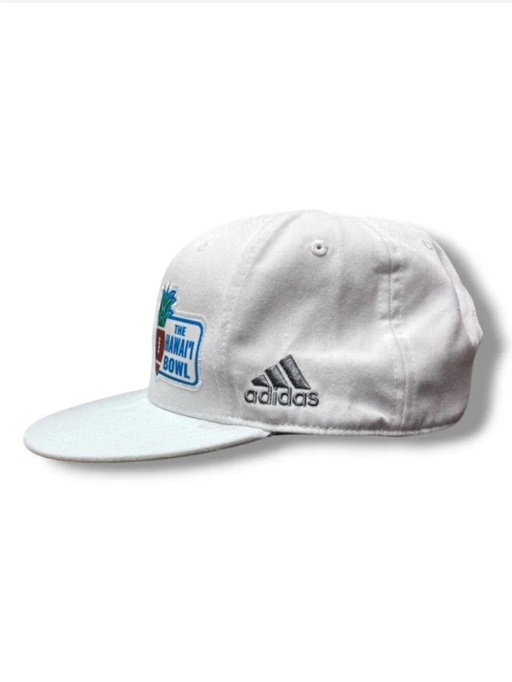 ADIDAS Hawai’i Bowl White SnapBack Cap NEW